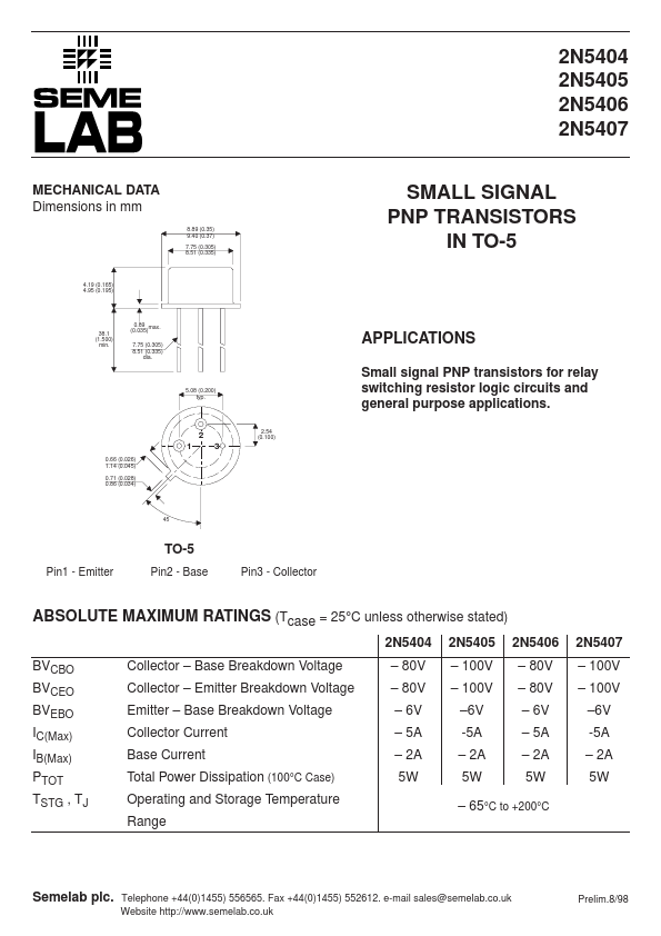 2N5405