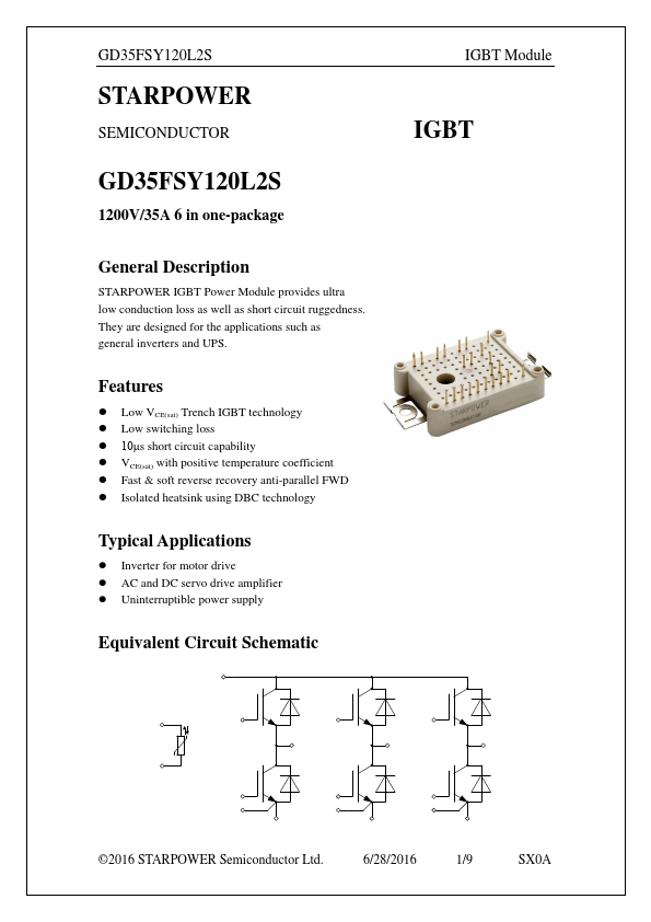GD35FSY120L2S Datasheet Preview