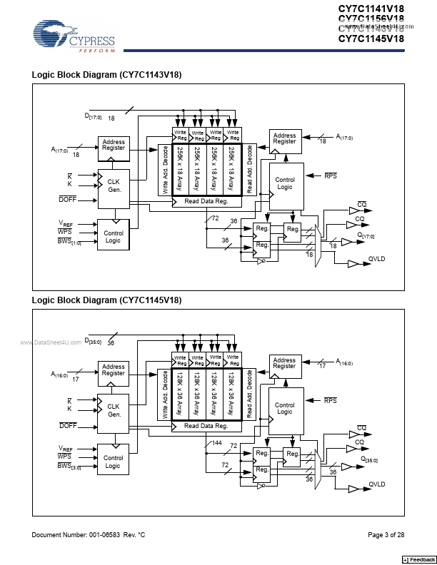 CY7C1156V18