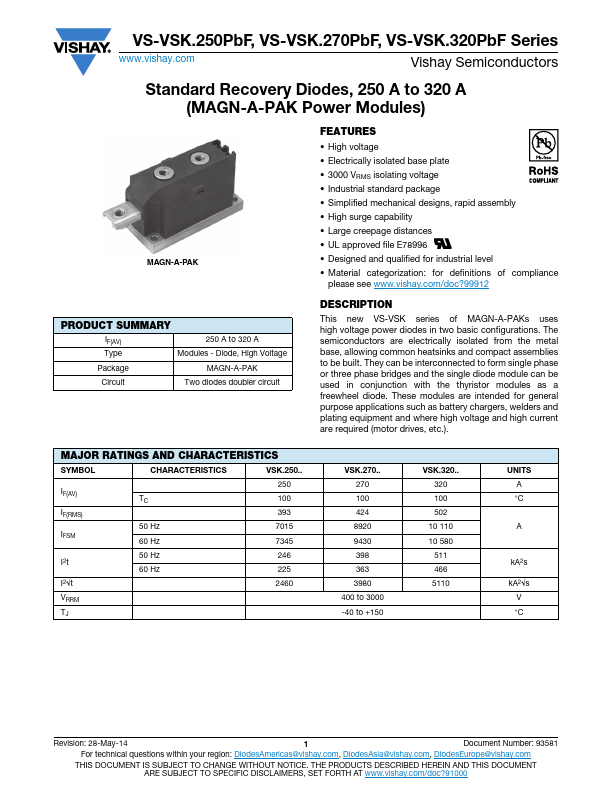 VS-VSKJ320-04PBF