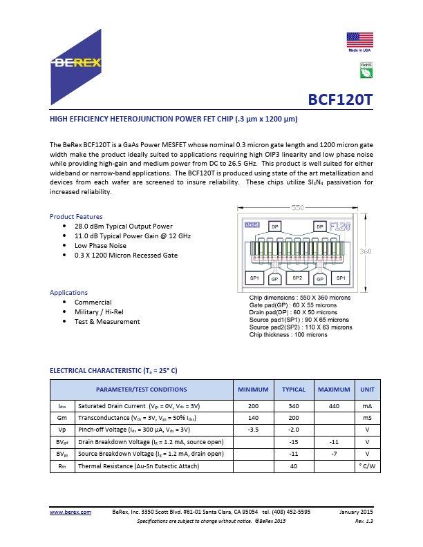 BCF120T