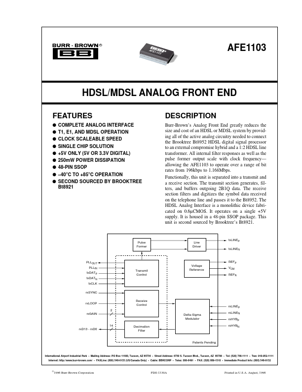 AFE1103