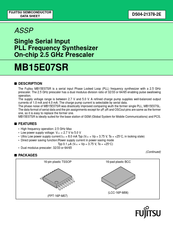 MB15E07SR