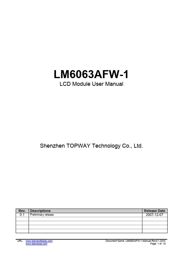 LM6063AFW-1