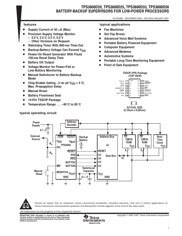 TPS3600D20