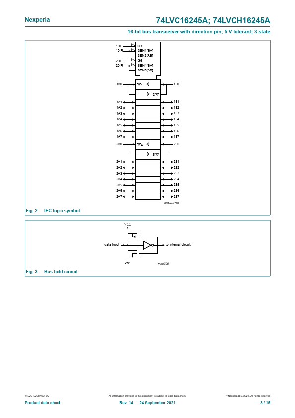 74LVCH16245A