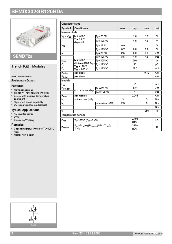 SEMIX302GB126HDS