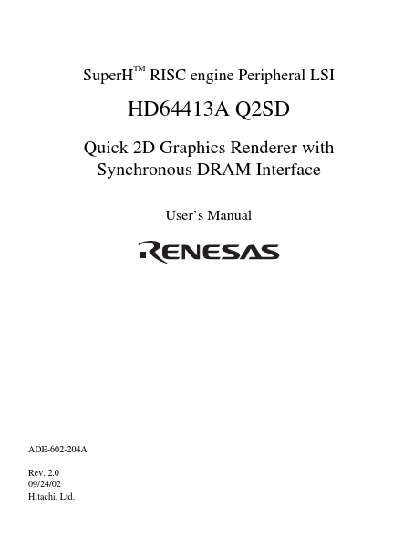 HD64413AQ2SD