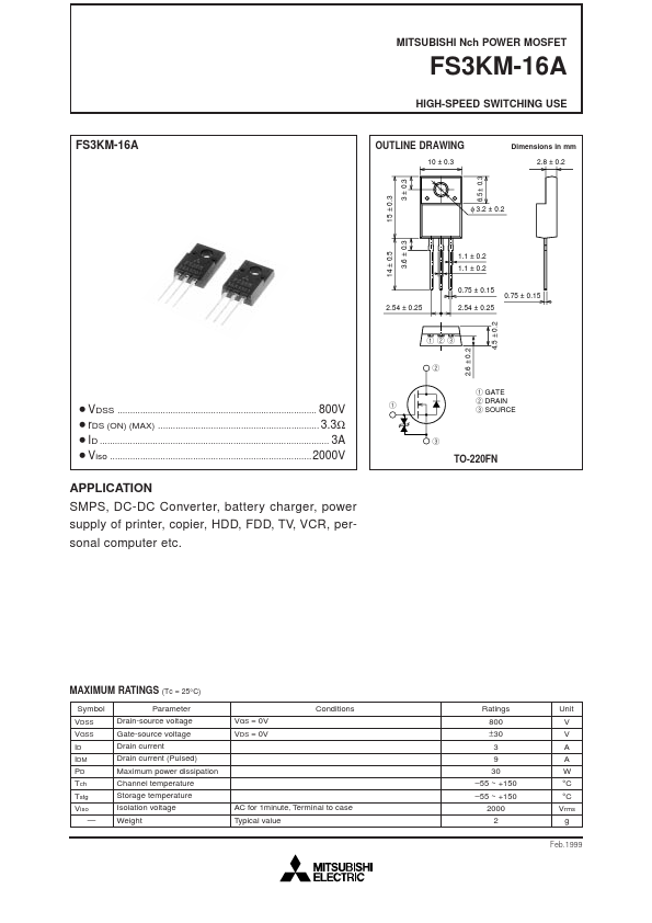 FS3KM-16A