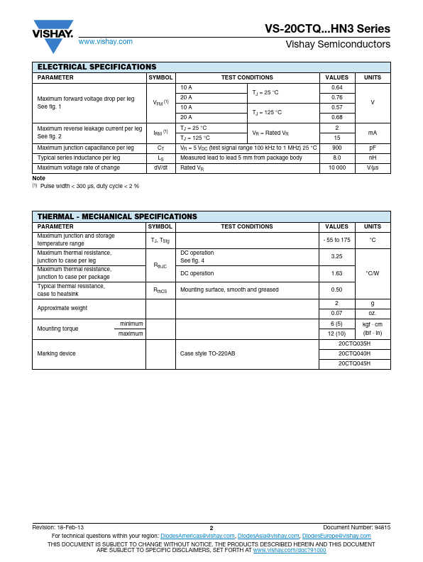 VS-20CTQ040HN3