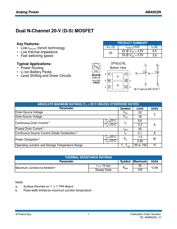 AMA922N