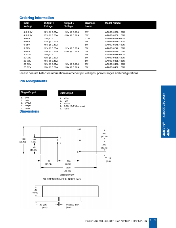 AA05B-048L-150S