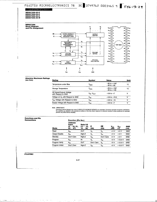 MBM27256-20