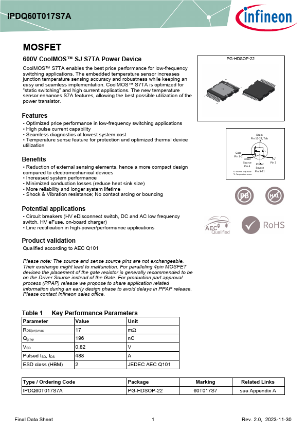 IPDQ60T017S7A Datasheet Preview