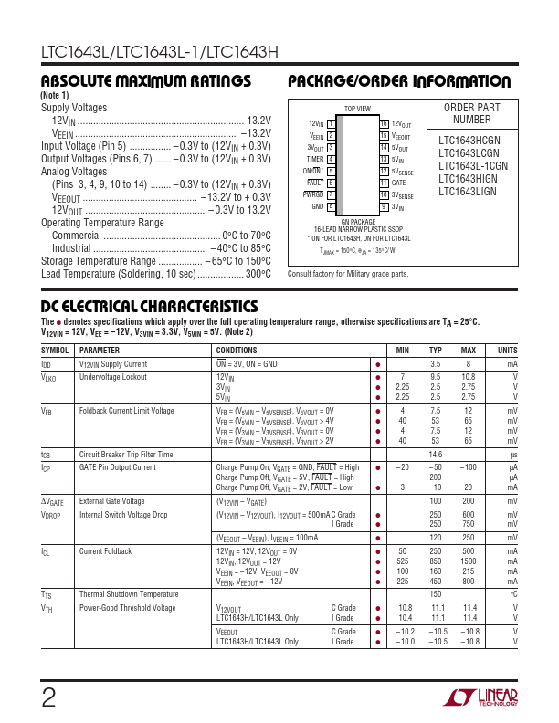LTC1643L