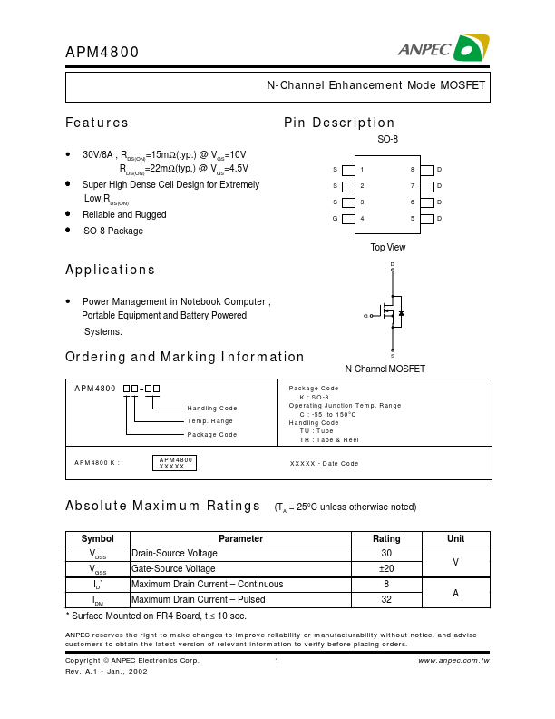 APM4800