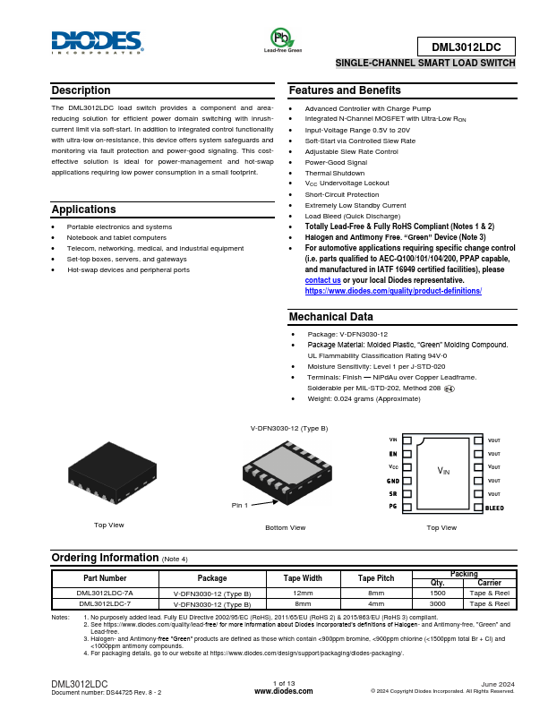 DML3012LDC