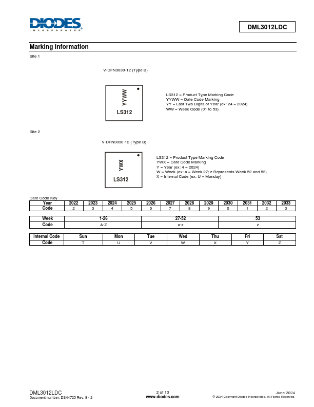 DML3012LDC