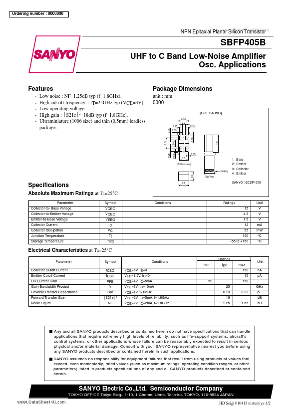 SBFP405B