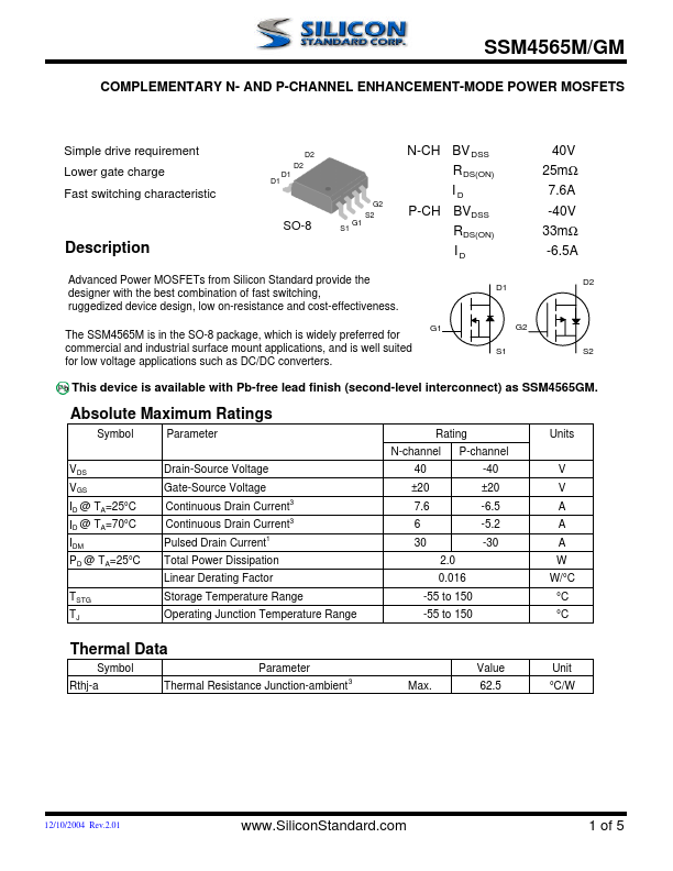 SSM4565GM