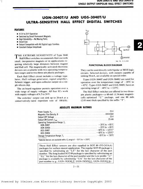 UGN-3040U