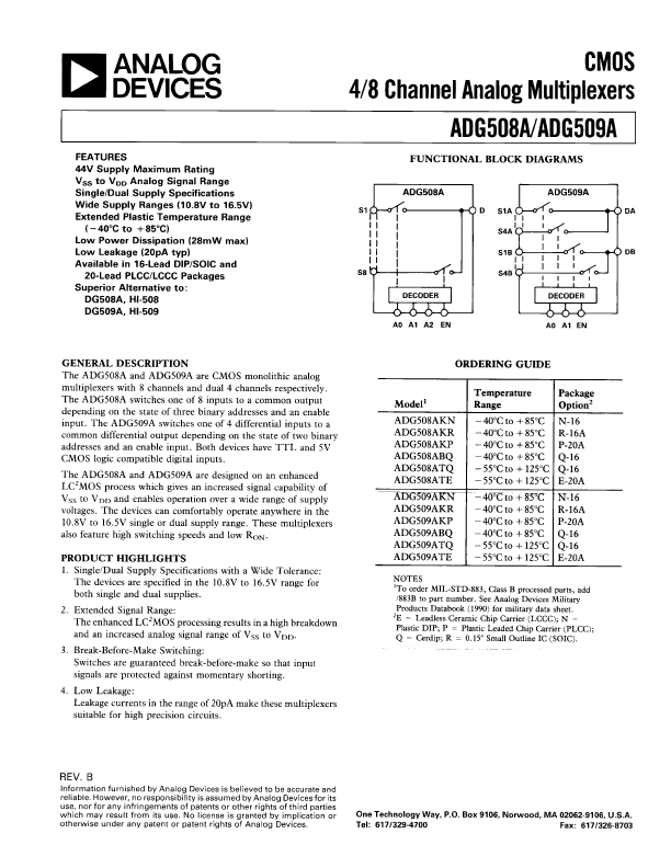 ASG509A Datasheet Preview
