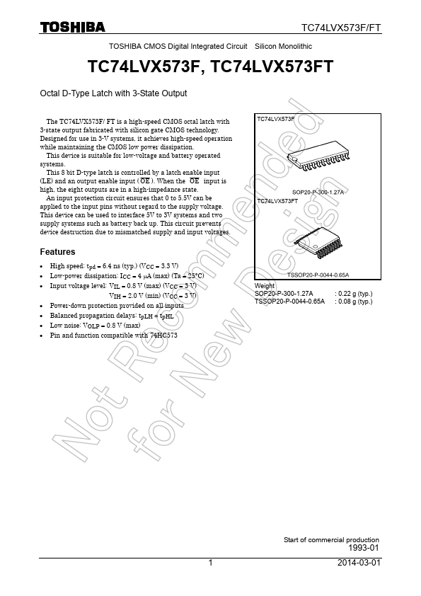 TC74LVX573FT