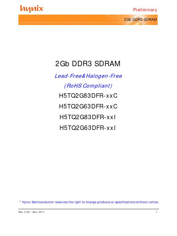 H5TQ2G83DFR-xxC