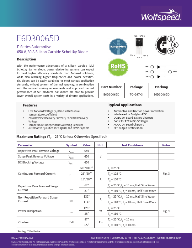 E6D30065D Datasheet Preview