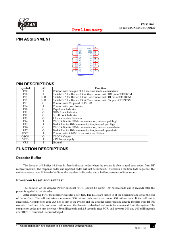 EM83110A