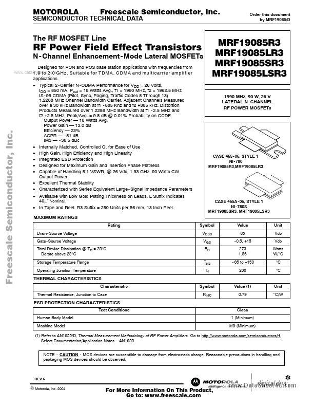 MRF19085LSR3