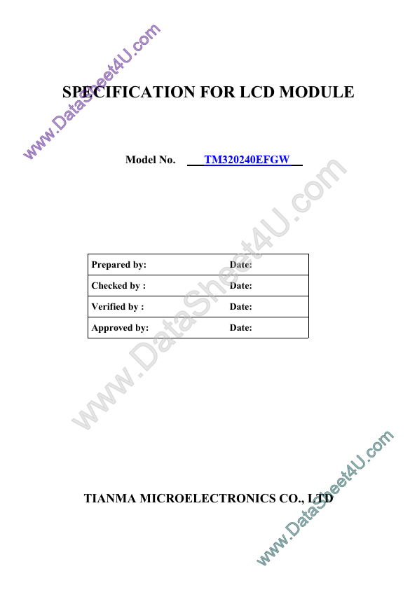 TM320240EFGW