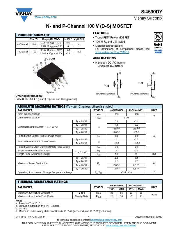 SI4590DY