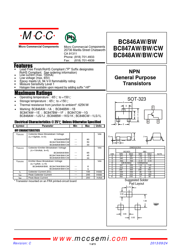 BC848BW