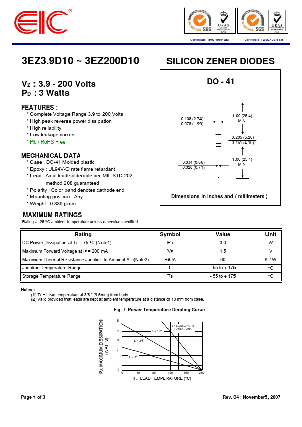 3EZ180D10