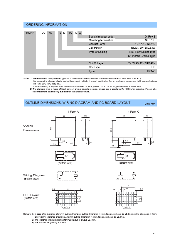 HK14F-DC12V