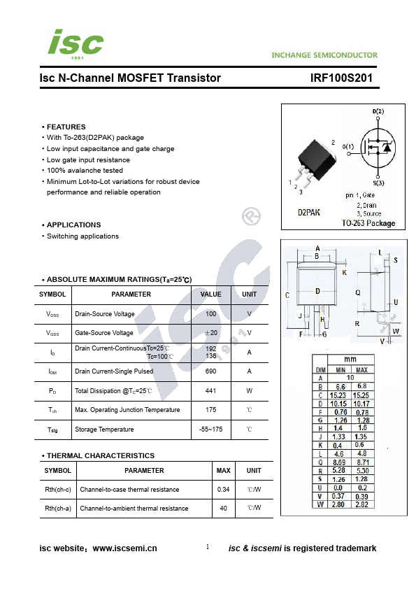 IRF100S201