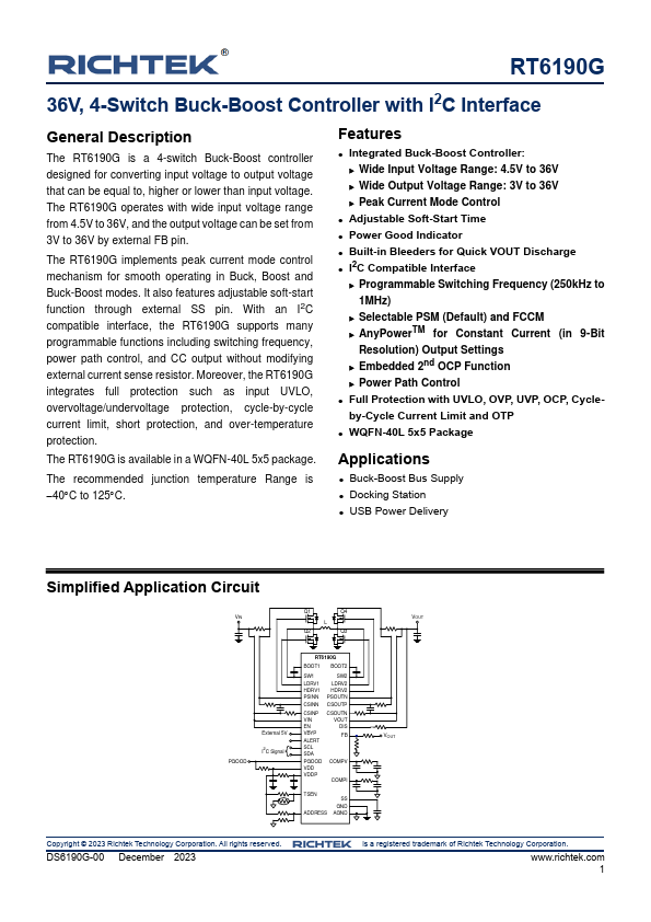 RT6190G