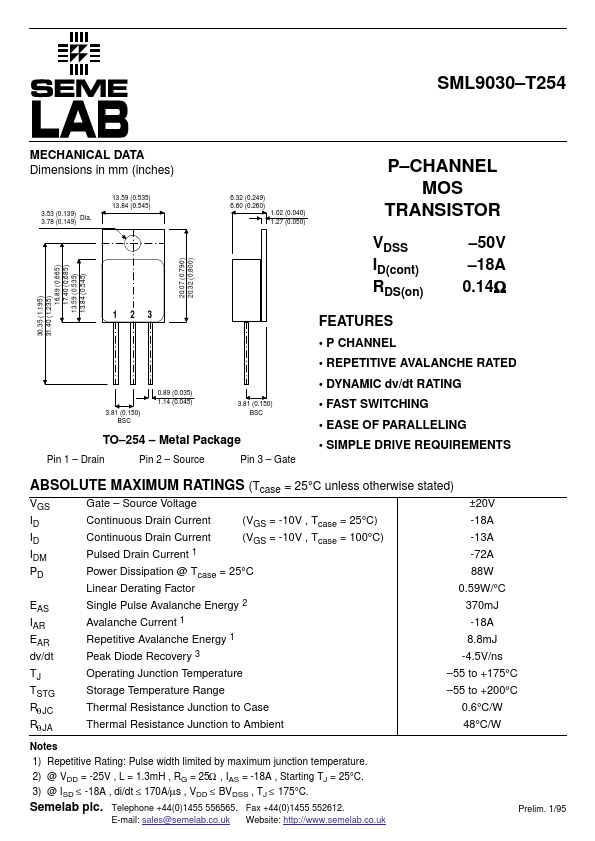 SML9030-T254