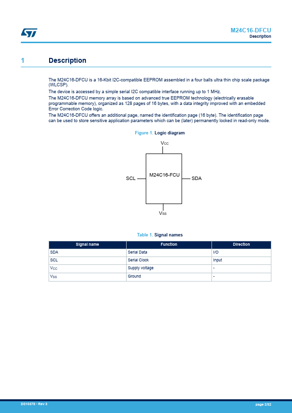 M24C16-DFCU