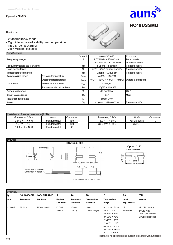 HC49USSMD