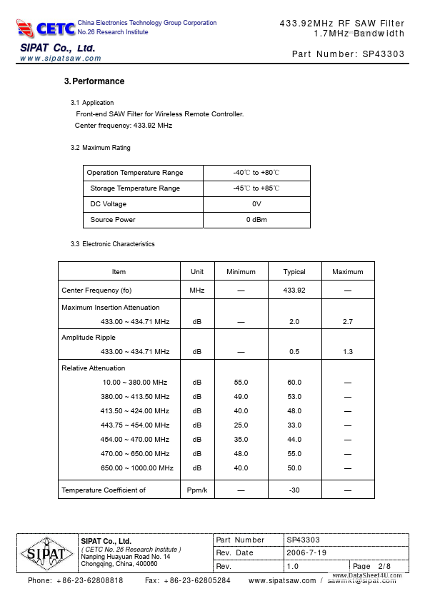 SP43303