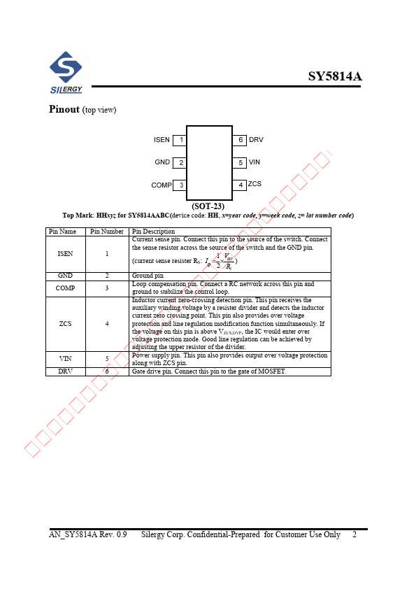 SY5814A