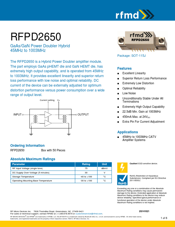 RFPD2650