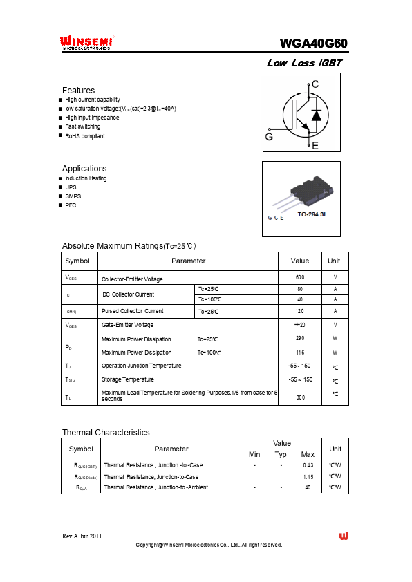 WGA40G60