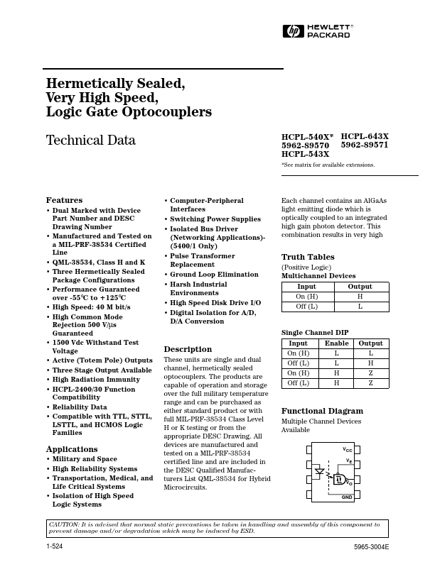 HCPL-643K