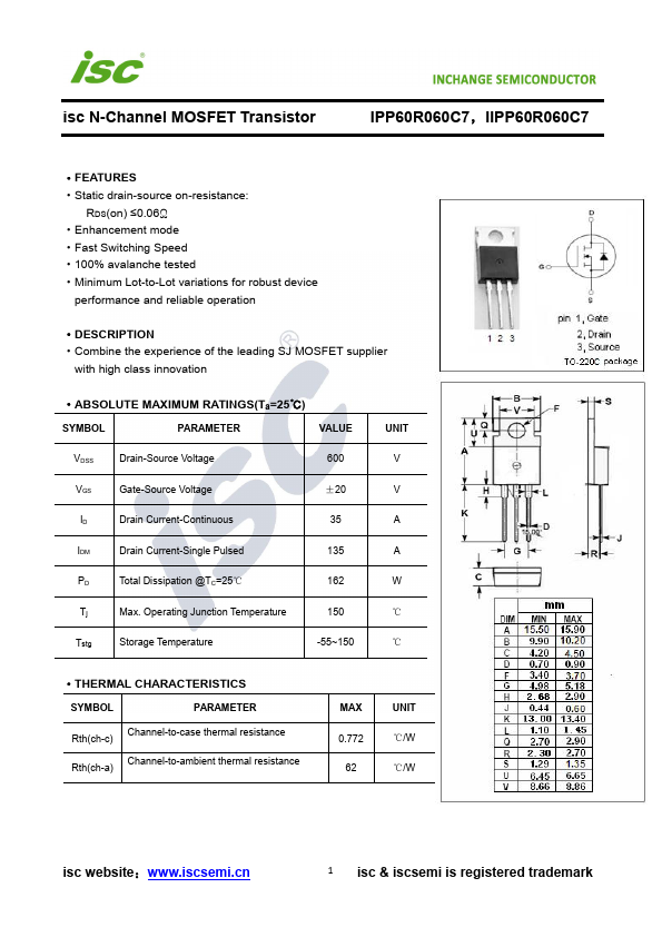 IPP60R060C7