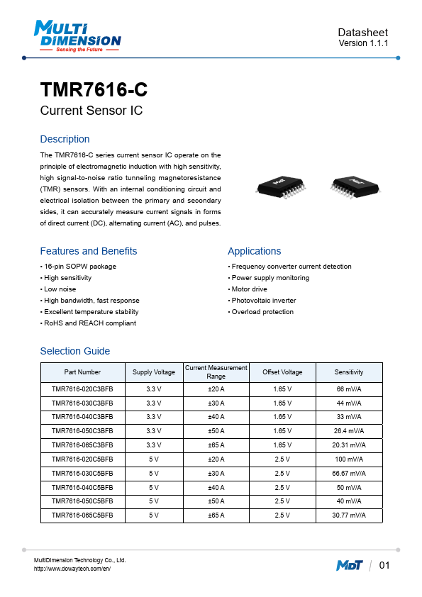 TMR7616-050C3BFB