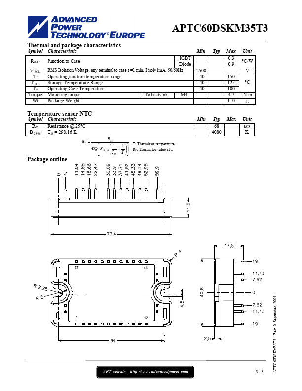 APTC60DSKM35T3