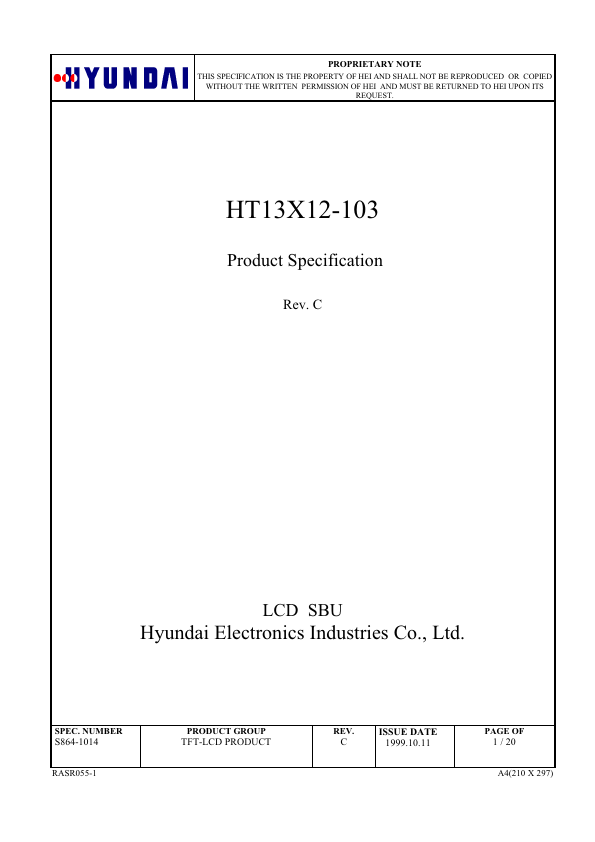 HT13X12-103